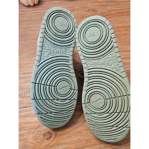 Nike Court Borough Mid 2 Emerald Rise Kids Sneakers Size 7Y NWOB CD7782-300 - Picture 5 of 6